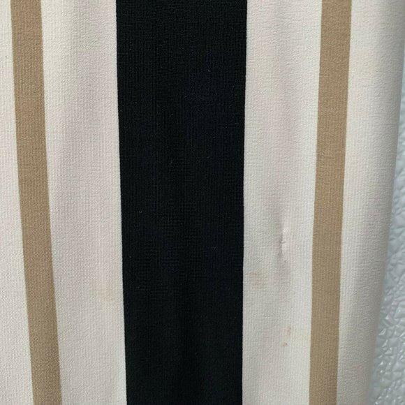 Cato Women Size XS Dress Cream Geometric Longsleev - Picture 4 of 8
